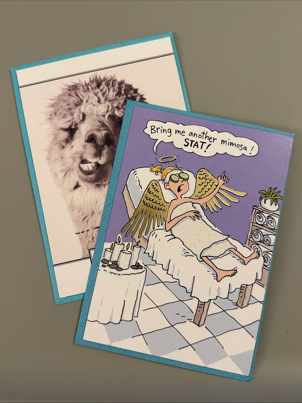 🌻 Bundle of 2 Funny Hallmark / Shoebox Birthday Cards